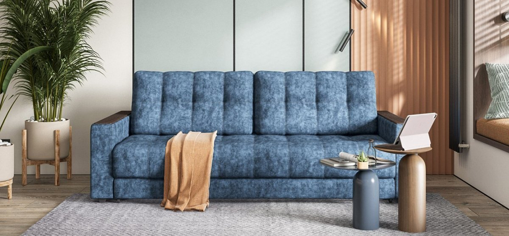 Диван Босс Велюр Роял топаз