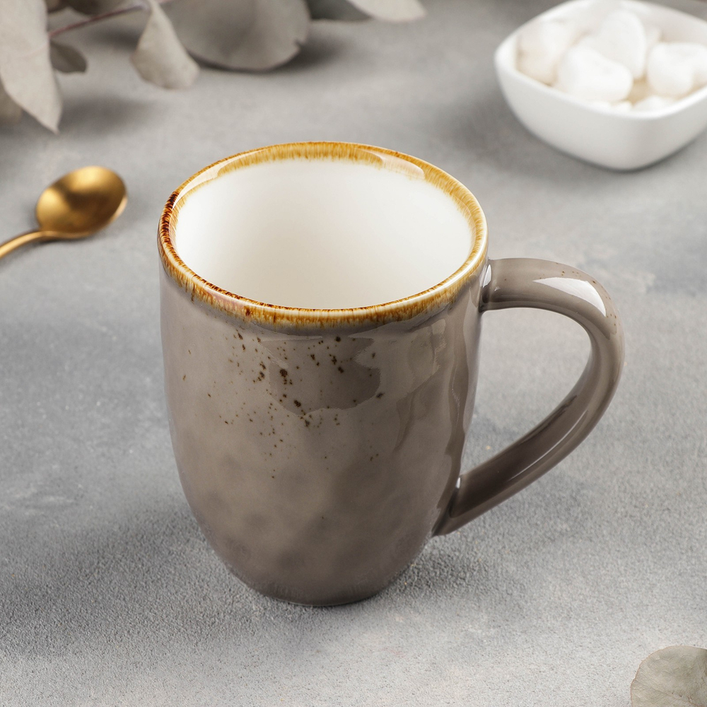 Кружка Магистр «Церера», 400 мл, фарфор, коричневая