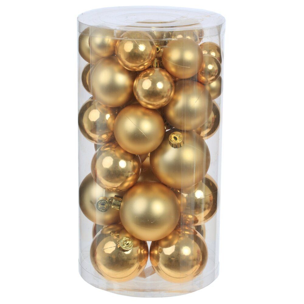 GAEM Набор из 40шт Украшение новогоднее "Шар", D 6/4/3/5 см, L14 W14 H26 см