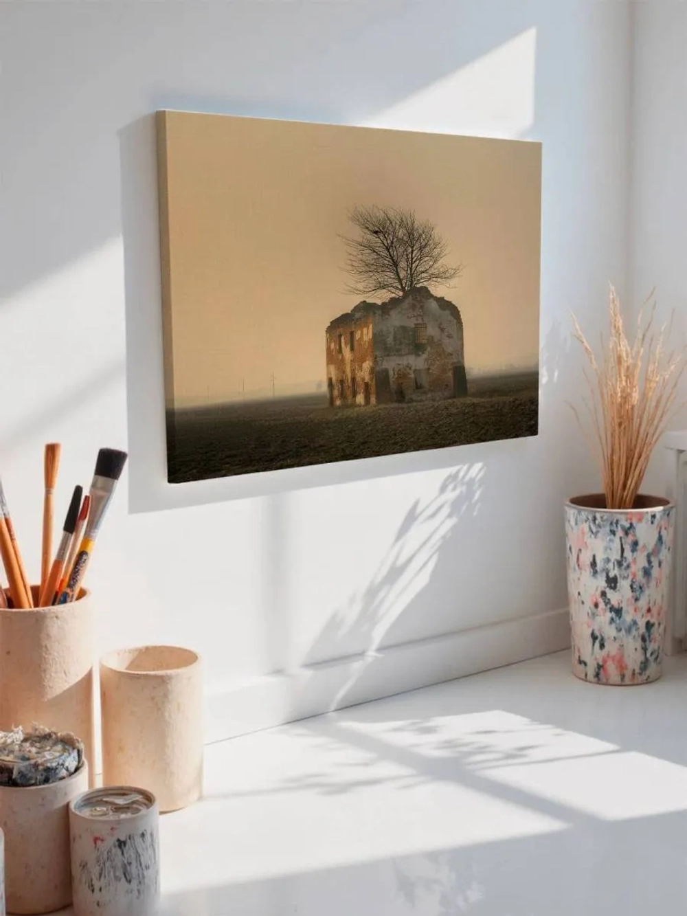 Картина на стену 40 X 50 Туман