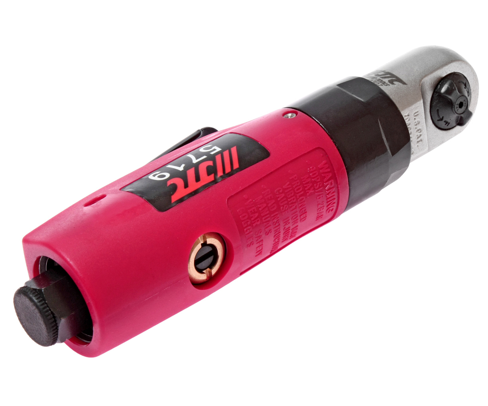 Ключ трещотка пневматический 3/8" 40Нм 90PSI 240об/мин. 180мм усиленный JTC