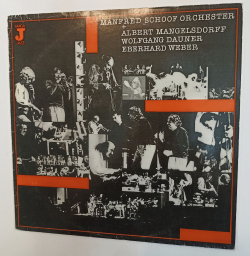 Винтажная виниловая пластинка LP Manfred Schoof Orchester Albert Mangelsdorff Wolfgang Dauner (ГДР 1984)