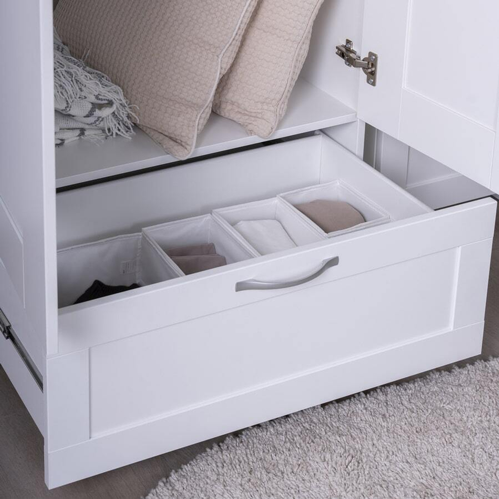 Сириус Шкаф комбинированный 2 двери и 1 ящик