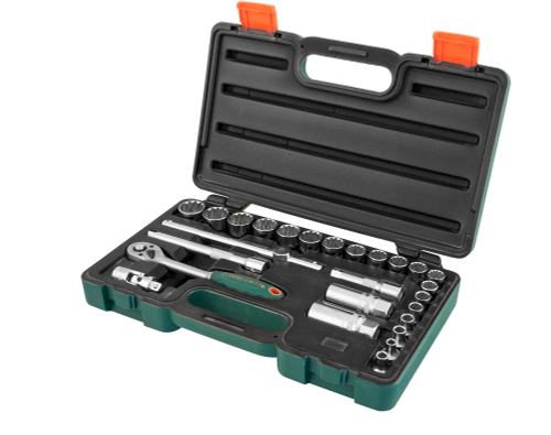 S68H3126S Набор головок торцевых 3/8"DR Super Tech, 26 предметов