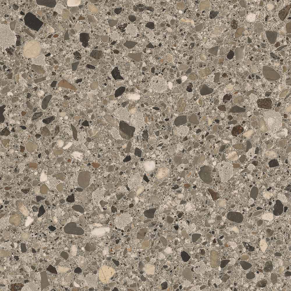 Cementmix Крупный Терраццо Темный Греж