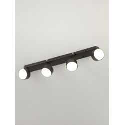 Светильник настенно-потолочный спот Rivoli Alesta 7079-704 4хGX53 15 Вт поворотный | Rivoli