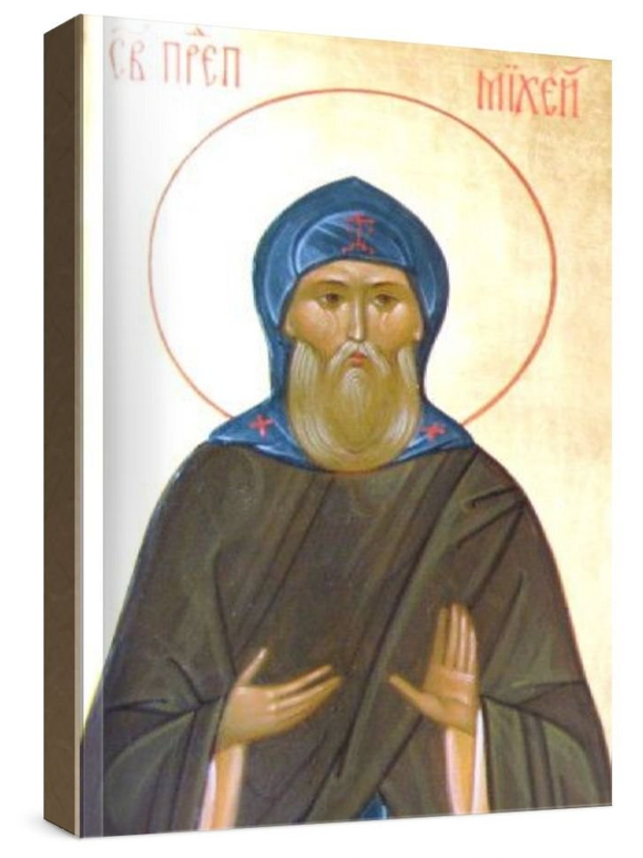 Михей Радонежский (рукописная икона)