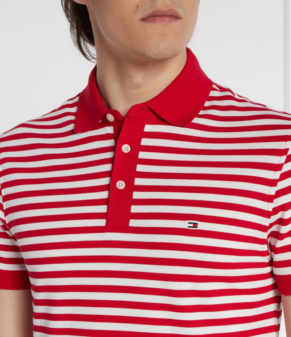 Поло Tommy Hilfiger - красный(MW0MW17771)