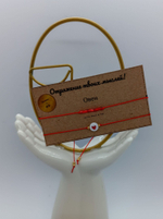 Браслет из бисера/ Азбука Морзе, Знак Зодиака Овен
