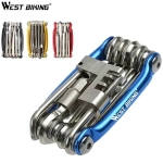 Велосипедный мультиключ West Biking YP0719007, 10 в 1