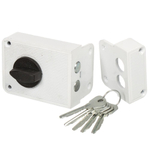 Замок накладной дверной, Зенит, 3Н1-3, 00-00000627, бел