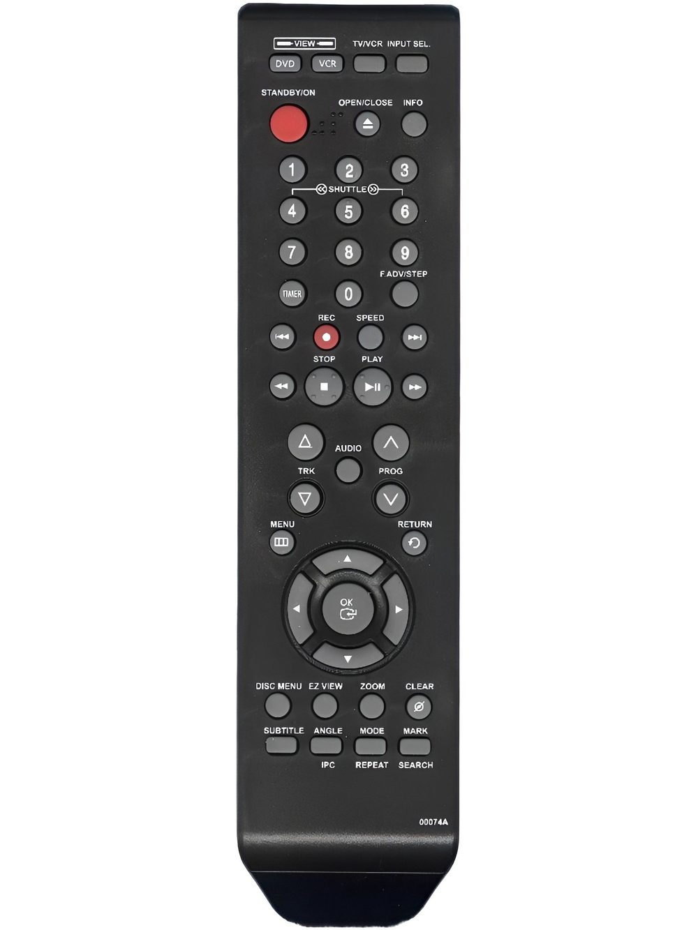Пульт для DVD+VCR-плеера Samsung 00074A