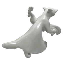Фарфоровая статуэтка "Лиса с петухом" ДФЗ, 1965-1991 гг.