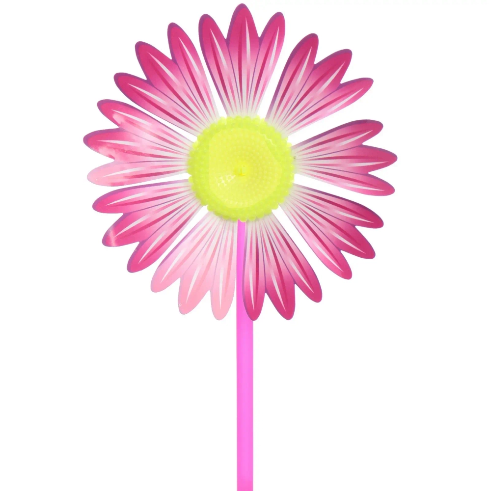 Ветрячок «Цветочек» d-17 см, 38 см, микс