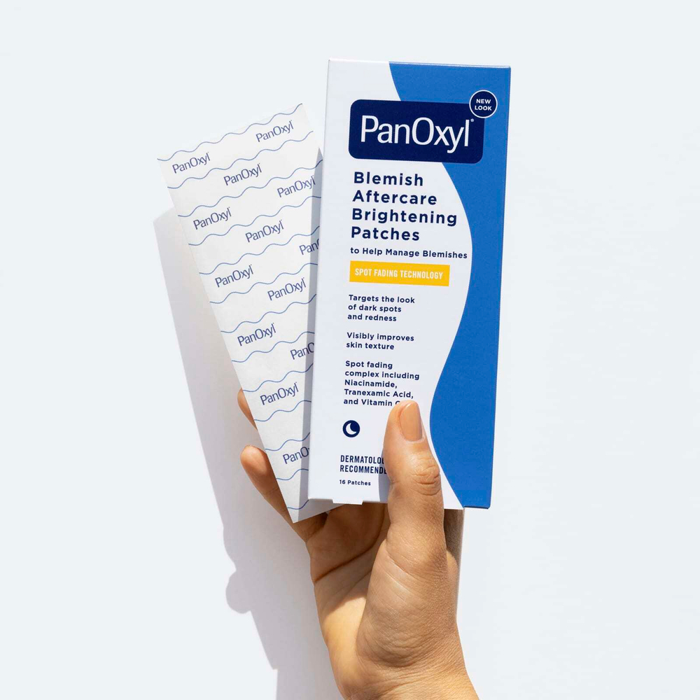 PanOxyl, Осветляющие патчи после ухода Blemish, 16 прозрачных патчей