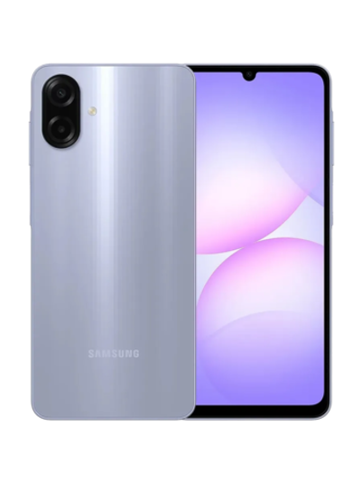 Смартфон Samsung Galaxy A07 4/64ГБ, Dual nano SIM, 6.7", 5000 мАч, Light Violet (Фиолетовый)