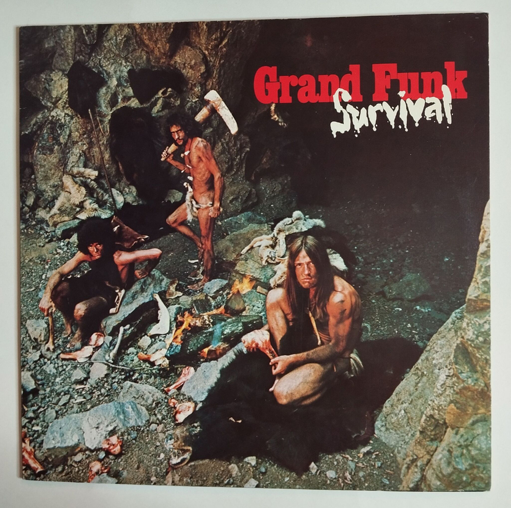 Винтажная виниловая пластинка LP Grand Funk Survival (Germany 1980)