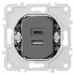 USB зарядное устройство, 12Вт тип A, С , серия DB