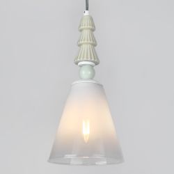 Светильник подвесной (подвес) Rivoli Cataleya 4146-201 1 х Е27 60 Вт дизайн | Rivoli