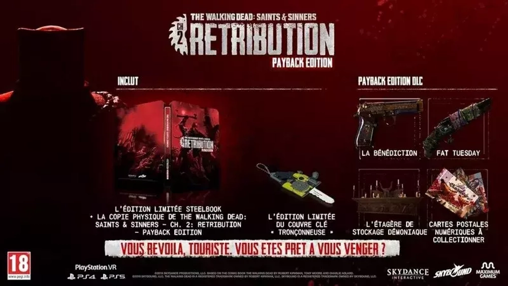 Игра The Walking Dead: Saints and Sinners CH2 Retribution Payback Edition PSVR2 (Английская версия) для PlayStation 5