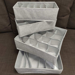 Набор органайзеров №3, 4 шт, серый