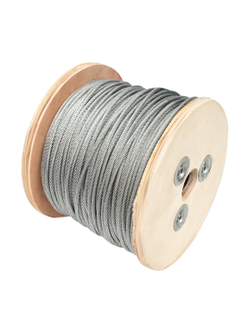 Стальной трос Gigant DIN 3055 4мм оцинкованный 200м GSC-012