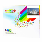 Алмазная мозаика Alingar, на подрамнике, с полным заполнением, (матов.), 40х50 см, 24 цвета, "Гордость мусульман"