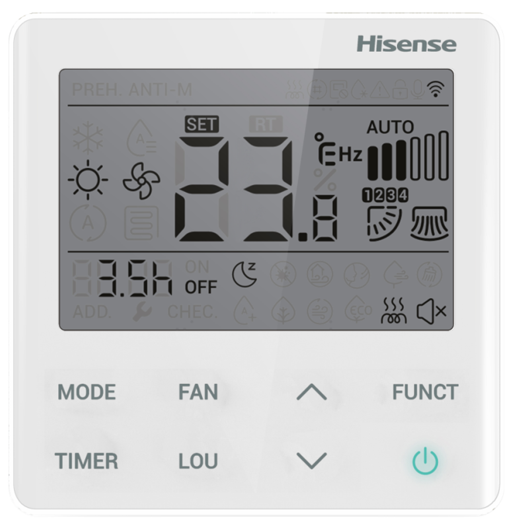 Инверторная сплит-система канального (высоконапорного) типа Hisense HEAVY EU DC INVERTER R32 AUD-85UX4RPH8/AUW-85U6RZ8 (комплект)