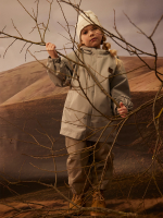 Парка демисезонная на флисе Mjölk Хаки