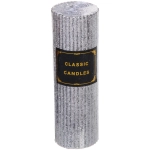 Свеча «Блестящий шик» 5*15 см, Серебро