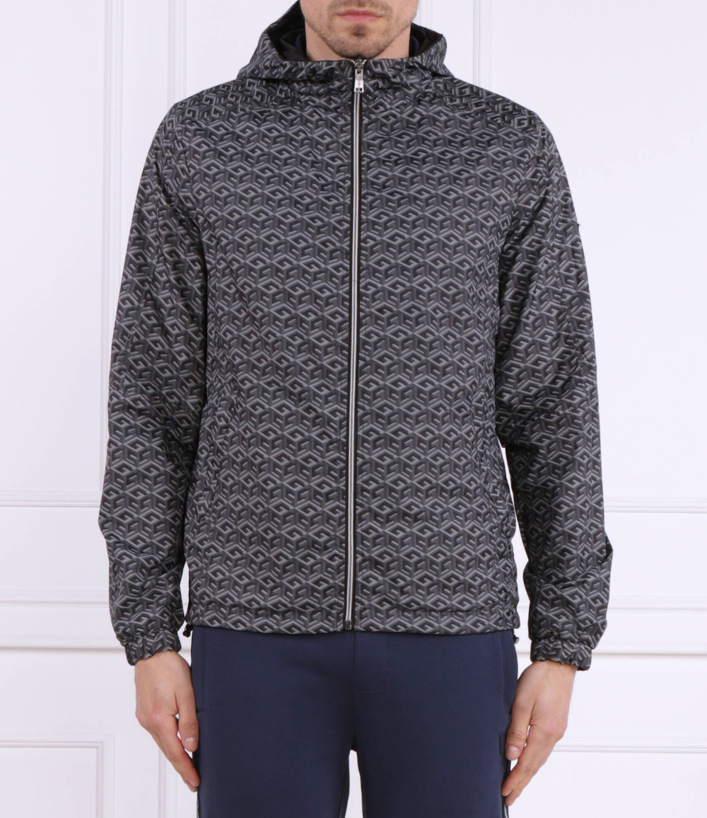 Двухсторонняя куртка GUESS - графитовый (M3GL12 WFB42)