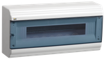 PRIME Корпус пластиковый ЩРН-П-18 модулей навесной белый IP41 IEK