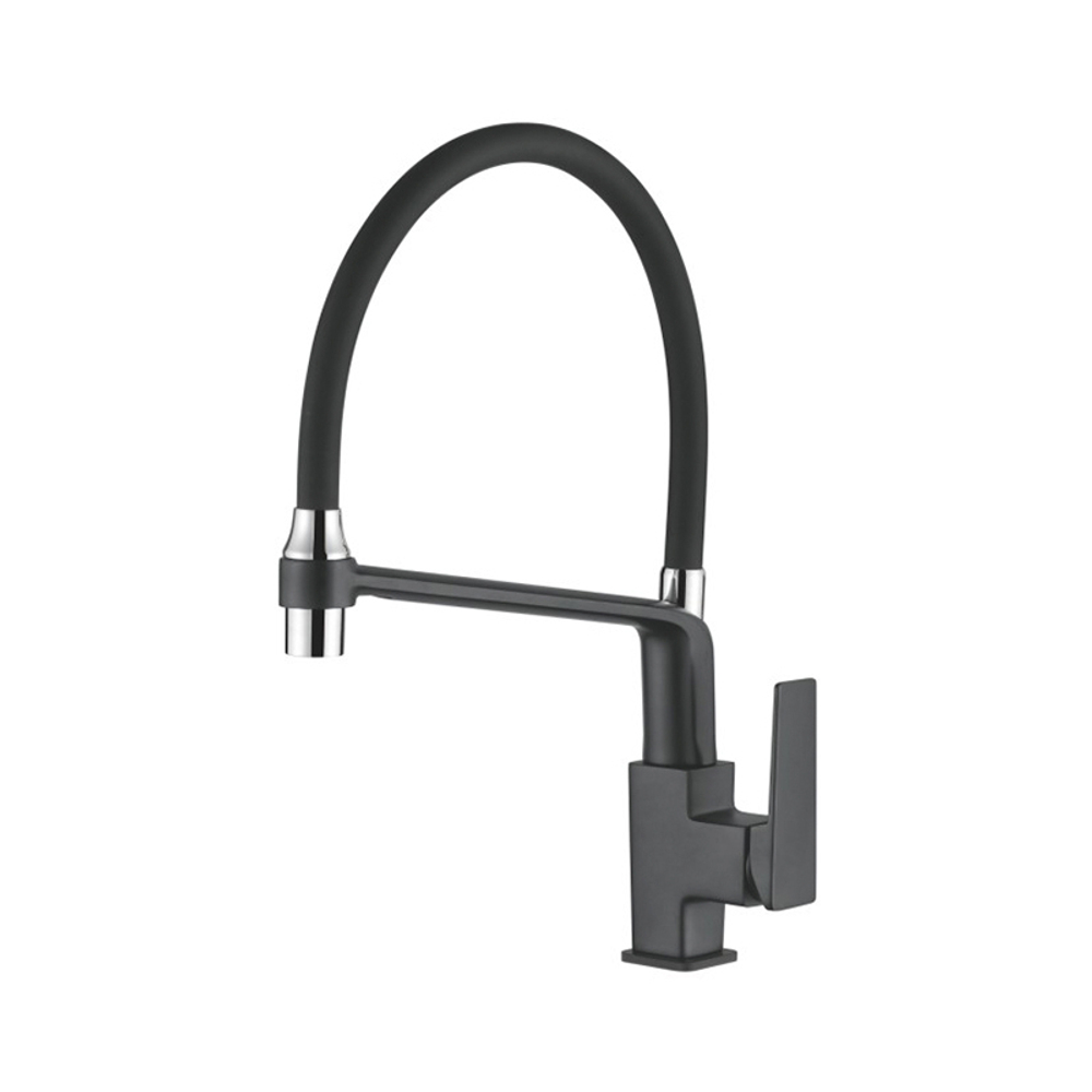 смеситель кухня LEDEME с гибким изливом L4078B-2