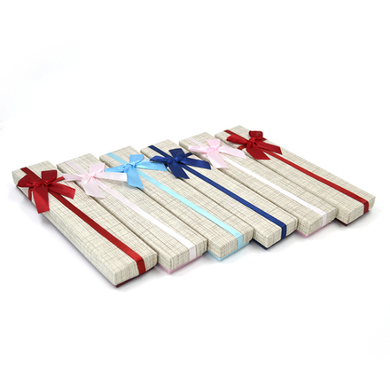 Футляр картонный прямоугольный, ассорти (6х2шт), серия "Подарочная" (№25)