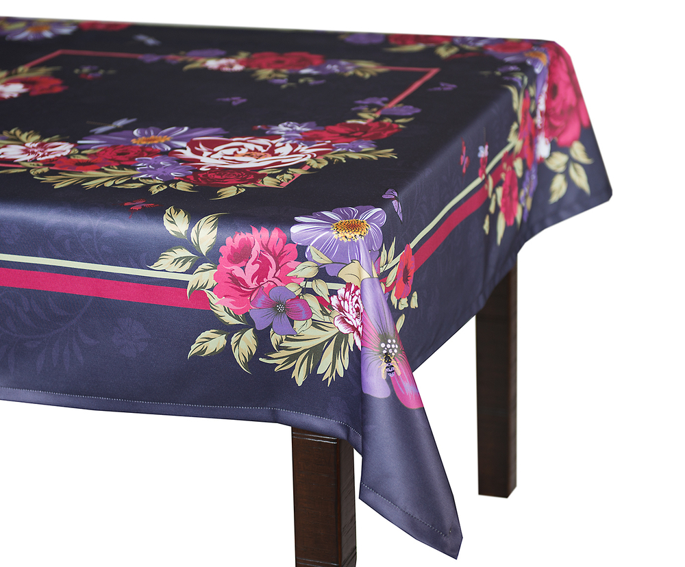 Скатерть 140x180 Blonder Home Gloria фиолетовая