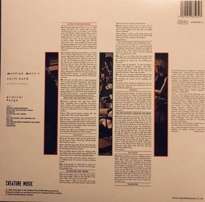 Manfred Mann's Earth Band / Criminal Tango (LP)