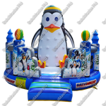 Надувной скалодром  "Пингвин" 5*5*4 м