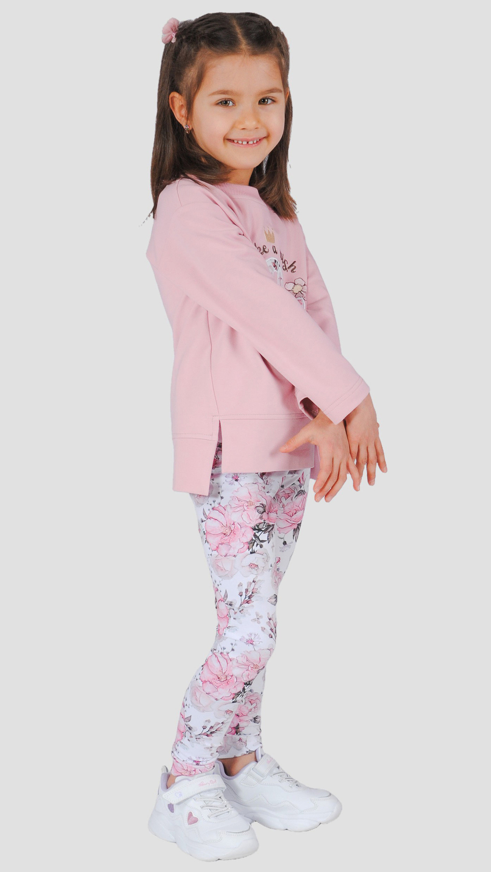 Свитшот трикотажный для девочки 4-8 лет Fleur de Vie
