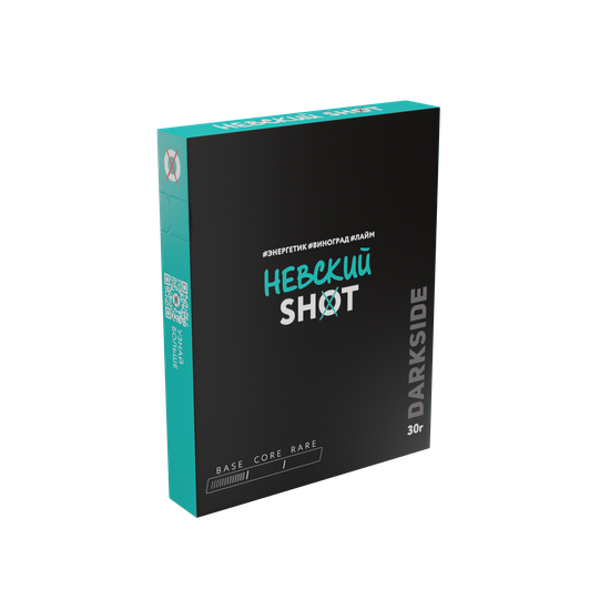 Табак для кальяна DARKSIDE SHOT 30г Невский (Энергетик Виноград Лайм)