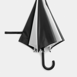 Зонтик- трость DISCO & DANCE Чёрный/Красный