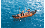 Надувная байдарка Bestway №65077 "Lite-Rapid X2" 321*88см, алюм.вёсла 218см, насос 62086, до 160кг