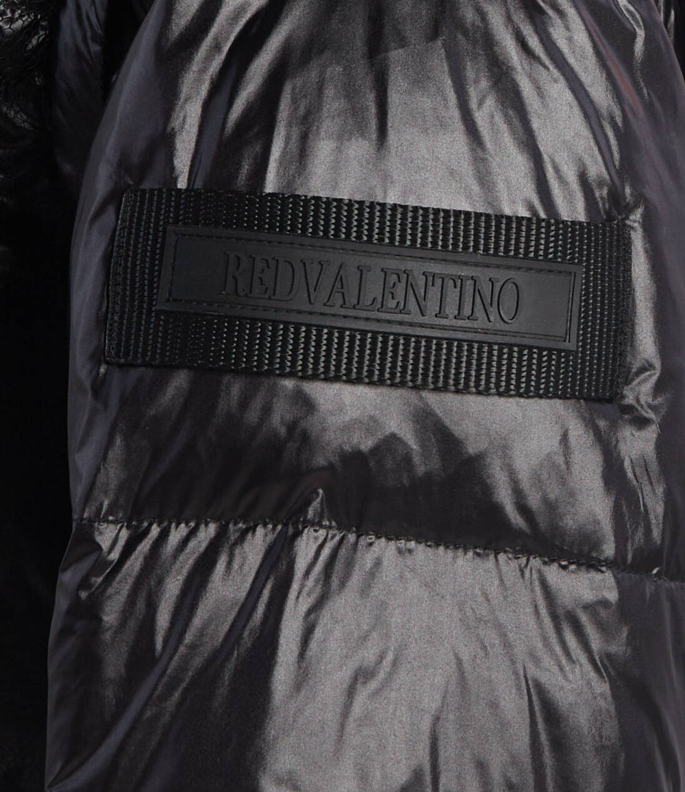 пуховая куртка Red Valentino - черный(1R0CN00G6MD)