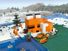 Конструктор LEGO Minecraft 21178 Лисья хижина