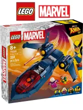 Конструктор Marvel 76281 Истребитель X-Jet Люди Икс