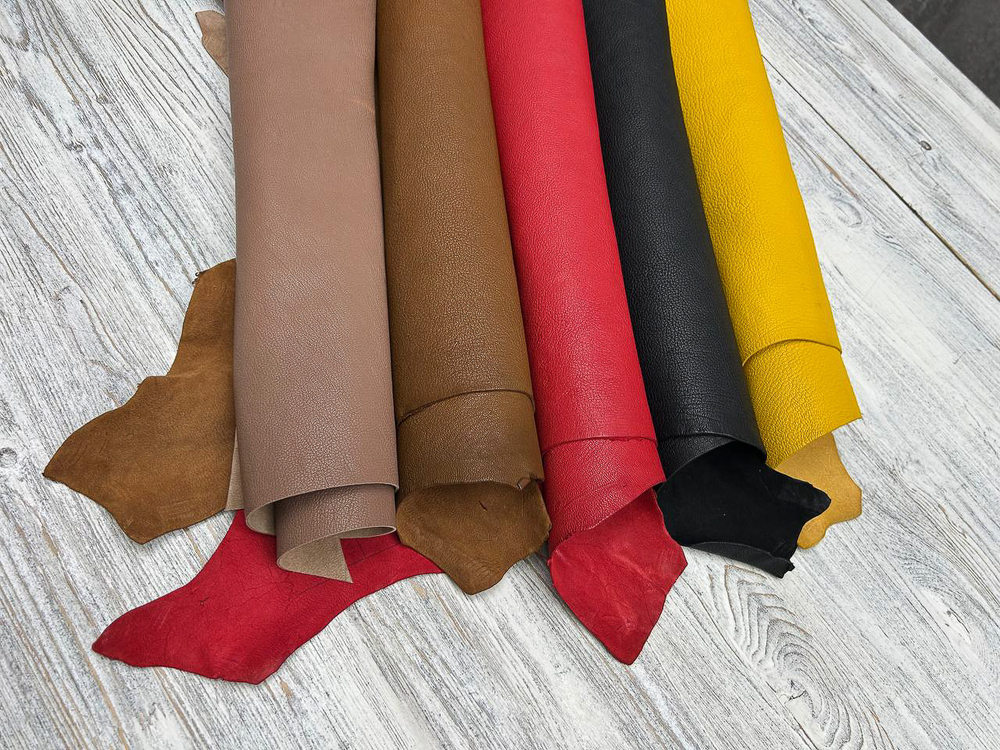 Лот Bueno Mix (1,3 / 1,4 / 1,6 мм), натуральная кожа козы