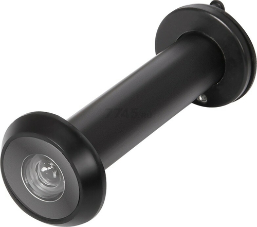 Глазок дверной Фуаро  DV 4/70-130/Z BL черный