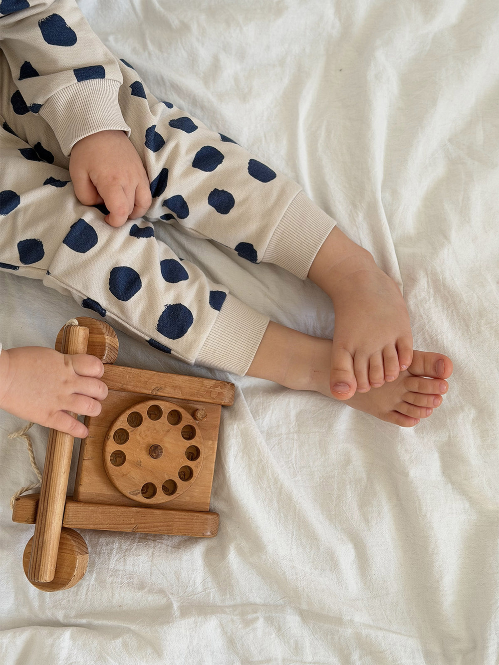 Утеплённый комплект Mjölk Горошки