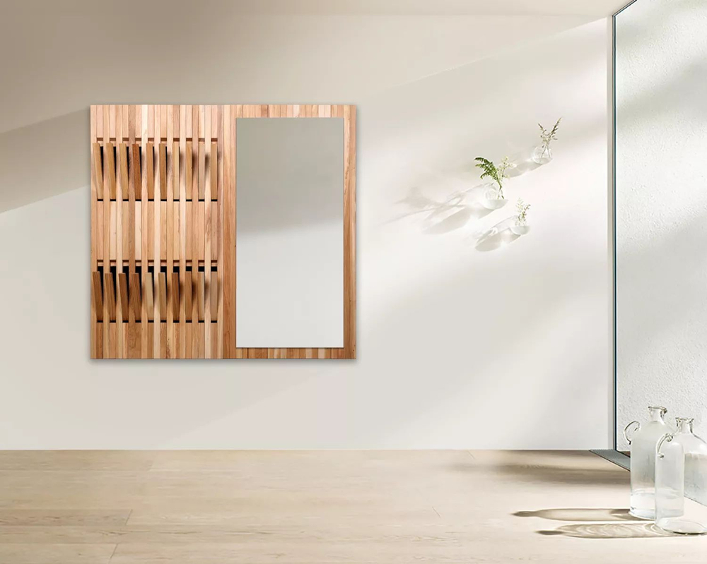 Вешалка настенная Пиафорте 1195х630 деревянная