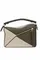 Маленькая сумка на плечо Loewe Puzzle зеленый