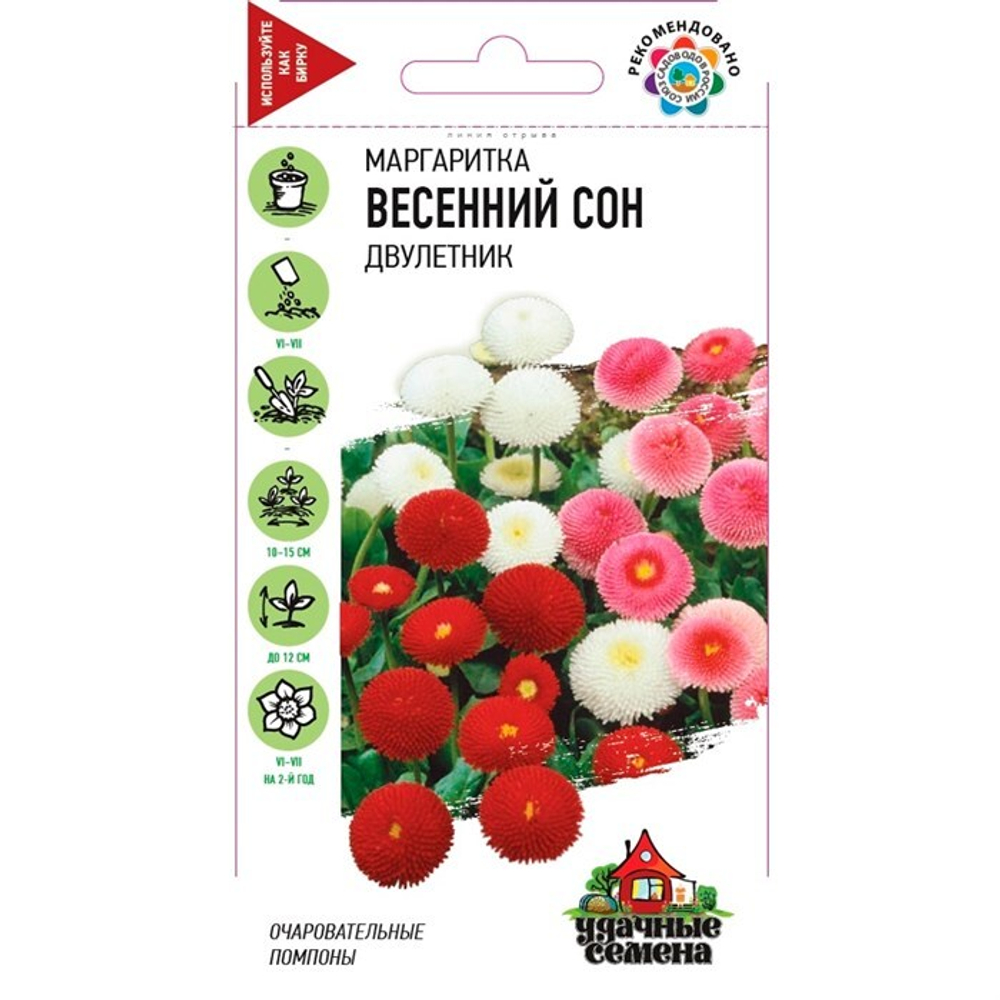 Маргаритка Весенний сон 0,02г УС Ц Гавриш